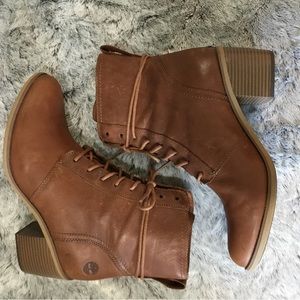 Timberland Brynlee Park Brown Lace up Boot 9.5 - Discontinued